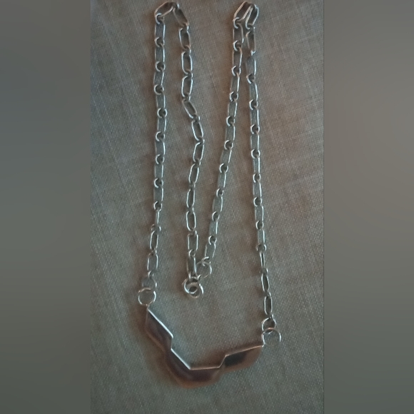 Sterling Silver Opal Jasper Vintage Necklace Earrings Set - Picture 5 of 10